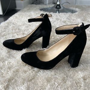 Marc Fisher Velvet Mary Jane Pump